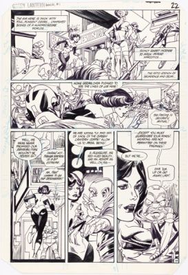 Gil Kane Tales of the Green Lantern Corps Annual #1 Story Page 19 Original Art (DC, 1984). | Heritage