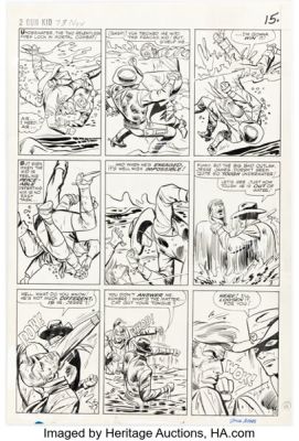 Dick Ayers and Vince Colletta Two-Gun Kid #78 Story Page 13 Original Art (Marvel, 1965). | Heritage