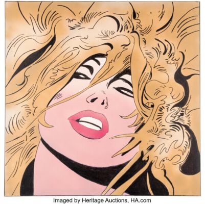 Frank Thorne - Ghita of Alizarr Painting Original Art (2019). | Heritage