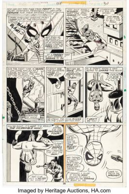 Keith Pollard and Mike Esposito The Amazing Spider-Man #188 Jigsaw Story Page 16 Original Art (Marvel, 1979). | Heritage