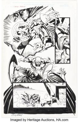 Andy Kubert and Dan Green Captain America #27 Story Page 5 Original Art (Marvel, 2000). | Heritage