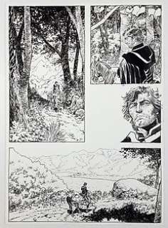 Carlos Gomez - Tavola Originale "Dago a Locarno" - Page volante | Catawiki