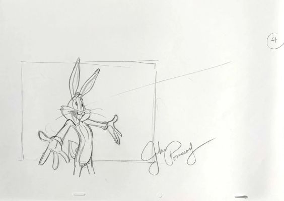 Animation Pomeroy... | Lot 188 - ANIMATION POMEROY John Space Jam New Legacy 2021 Dessin... | Vermot et Associés