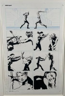 Lark Michael (1966)... | Lot 12 - LARK Michael (1966) - Illustration tirée de "Lazarus",... | misc / divers