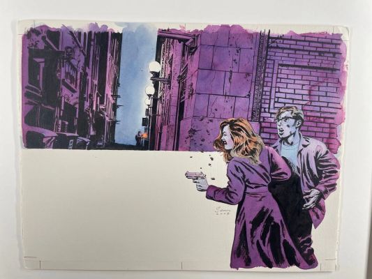 Sean Phillips (1965)... | Lot 86 - Sean PHILLIPS (1965) - Criminal, technique mixte signée... | misc / divers