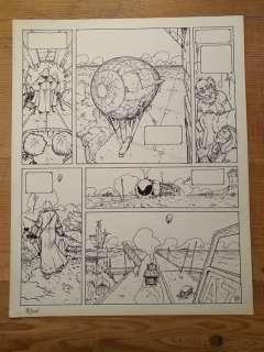 Adamov, Philippe - Planche originale - Les eaux de Mortelune | Catawiki