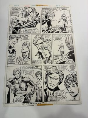 Ghost Rider #15 Original Art George Tuska Marvel Bronze Horror Twins! Unique | eBay US