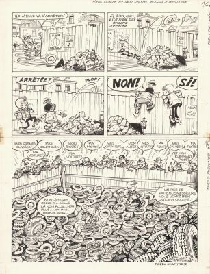 Francis (1937-1994) | Lot 22 : Marc Lebut et son voisin - Ford T fortunée | Huberty Breyne