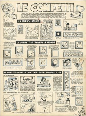 Gotlib (1934-2016) | Les Dingodossiers - Le confetti | Huberty Breyne