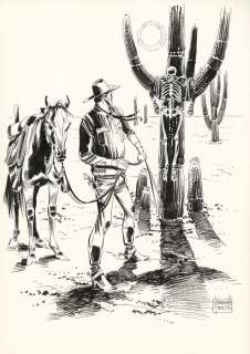 Tex, E il Sogno continua... - F. Fusco - original illustr. "Il Deserto di Gila" - Loose page - (1994) | Catawiki