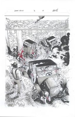 Robert Gill | Logan: Black, White and Blood pg 3 | Geoff M Art Sales