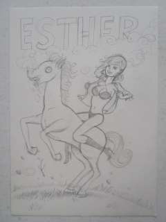 Kim Duchateau - origineel ontwerp - Cover Esther Verkest - Roodheidswaanzin - Loose page | Catawiki