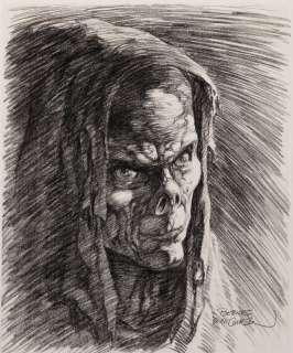 Bernie Wrightson signed original â€œFrankenstein’s Monsterâ€ illustration. | Profiles in History