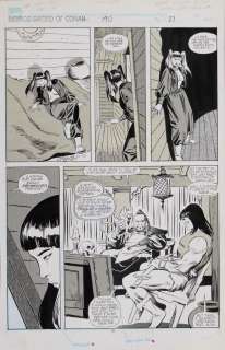 Dezuniga Tony | Savage Sword of Conan, planches n°21 et 42 Ã  l’e… | Banque Dessinée