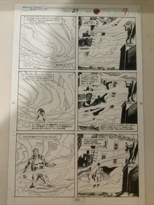 Marc Spector: Moon Knight 27 Pg 7 Original Art Moon Knight Ron Garney | eBay US (Buy It Now)