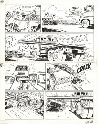 Gos (Né En 1937) Gil... | GOS (né en 1937) Gil Jourdan - Entre deux eaux Encre... | Tessier Sarrou