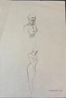 Liberatore, Ensemble... | Lot 74 - Liberatore, Ensemble de deux recherches de personnage... | Tessier Sarrou