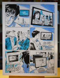 Dylan Dog #393 - B. Brindisi - tavola originale "Casca il mondo" - Loose page - (2019) | Catawiki