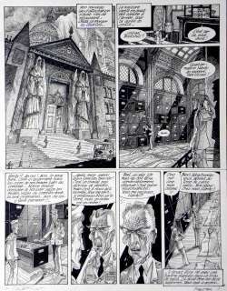Foerster - « Styx » – Planche originale n° 6 – Andreas