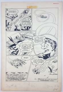 Joe Shuster, Jerry Siegel - Original art "Funnyman" - Loose page - First edition - (1948) | Catawiki