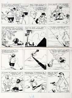 Will | Tif et Tondu, planche n°11 Ã  l’encre de Chine de… | Banque Dessinée