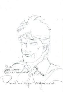 Francq Philippe | Largo Winch Superbe dédicace à la mine de plomb dans... | Vermot et Associés