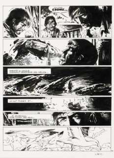 Vance William | Planche originale n° 30 de l’album de Bob Morane: l’empereur... | Vermot et Associés