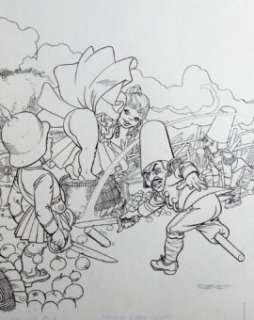 Julio Ribera - a-Chroniques du temps de la vallée des Ghlomes – Couverture – Tome 2 – La guerre des pilons