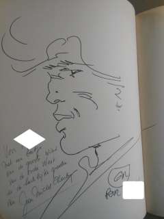 Giraud, Jean | Dedication drawing in Blueberry 23  - La tribu fantôme  - (1982) | Catawiki