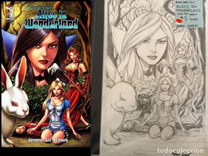 Zenescope GRIMM FAIRY TALES Presents ALICE IN WONDERLAND #3 Variant Cover B 2 BY Sean CHEN