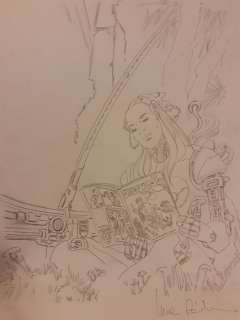 Dylan Dog - illustrazione originale "In the future" - Loose page - (2015) | Catawiki