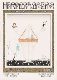 KAY NIELSEN (1886-1957) Pierrot with dolls. | Swann Galleries