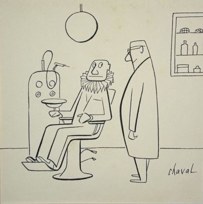 Chaval, Yvan Francis... | Lot 23 - CHAVAL, Yvan Francis Le Louarn, dit. Sans légende.... | Art Valorem