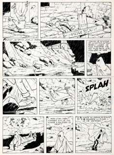 Tillieux | Gil Jourdan, planche n°11 Ã  l’encre de Chine de … | Banque Dessinée