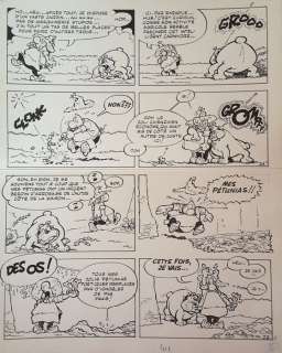 Greg - Planche originale - Achille Talon T36 - Achille Talon n’a pas tout dit - (1976/1976) | Catawiki