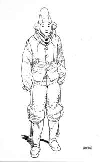 MOEBIUS (Jean Giraud) Personaggio spaziale | Little Nemo