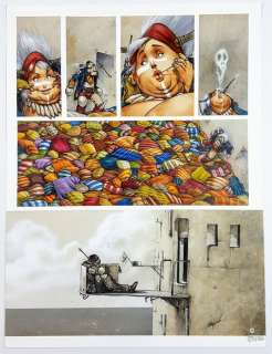 Massimiliano Frezzato - Tavola Originale "I Custodi del Maser: L’Isola dei Nani" firmata - Loose page | Catawiki