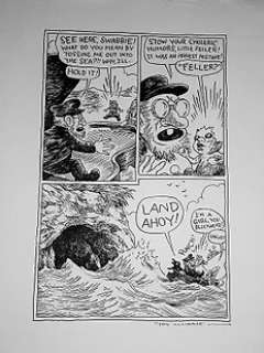 Sock monkey - The inches incident page ? Tony Millionaire - Originals