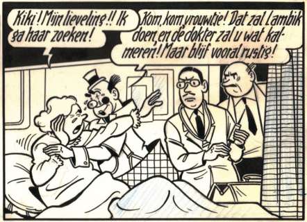 Suske en Wiske - De zingende zwammen / Les Champignons chanteurs - Originele pagina - (p.41) - met luxe groot formaat hc - (1960/2020) | Catawiki