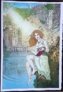 La complainte des landes perdues - Dessin original - Affiche Salon BD de Montreuil-Bellay (2018) | Catawiki