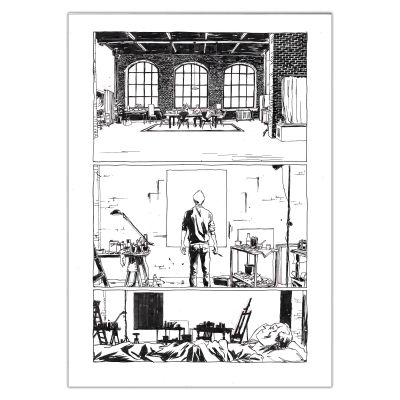 Ké Clero | Radio Club - Planche originale page 114 | Achetez de l’Art