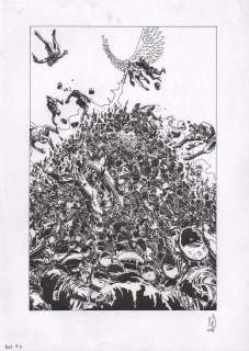 Gess | La Brigade Chimérique, planche n°11 au stylo bil… | Banque Dessinée