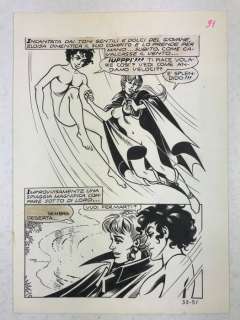 Magnus - Tavola originale "10 Cavalieri e un Mago" - Loose page - (1974) | Catawiki