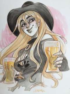 Barbucci, Alessandro - Dessin original couleur - EkhÃ¶ monde miroir | Catawiki