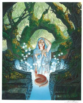 Lot 175 - TILLIER née en 1972. Histoires et légendes Normandes. Couverture du coffret. | HVMC