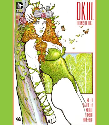 Frank Cho - Poison Ivy Sketch Cover by Frank Cho