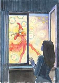 Milo Manara - Illustrazione originale "Covid Resistere! - Il Pifferaio di Hamelin" - Loose page - (2020) | Catawiki