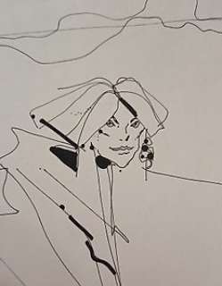 Comès, Didier - Disegno originale - Eva - (1985) | Catawiki