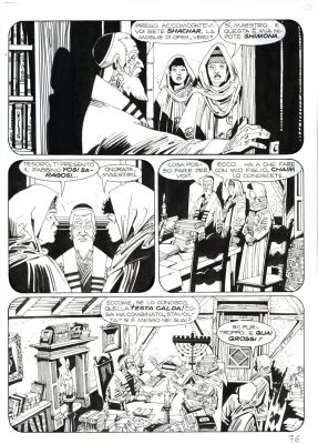 Rodolfo Torti | Rodolfo Torti – Martin Mystere #323 p76 (2012) | Taj Mahal Cómics