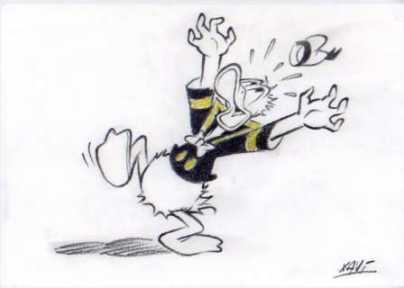 Xavi - Dibujo original - DONALD, so worried - First edition (2020) | Catawiki
